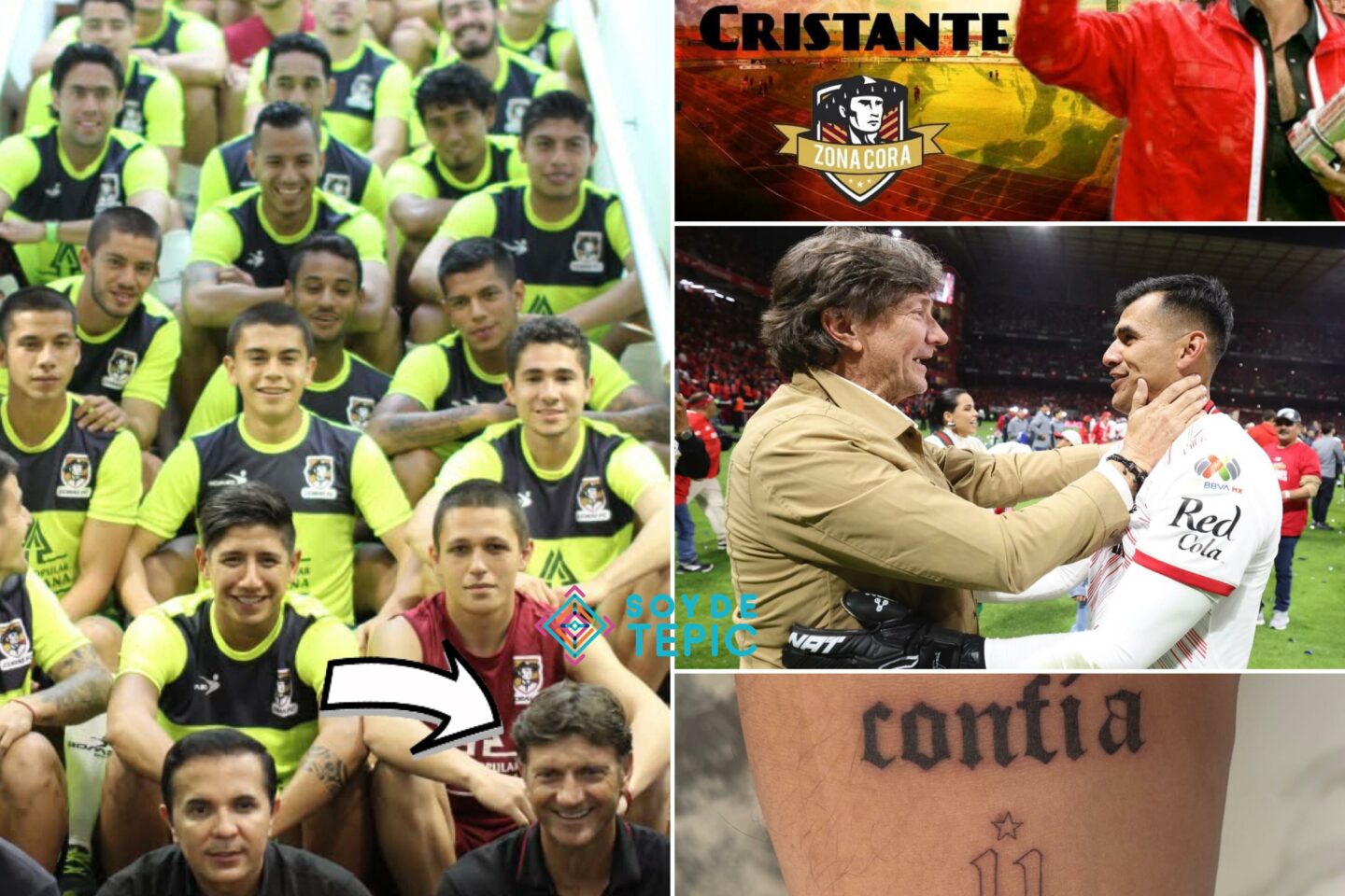 Ex portero de Coras FC, es campeón con el Toluca FC.