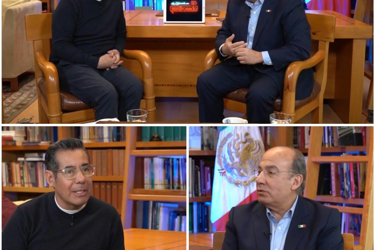 “Yo no robé ni un centavo”: Felipe Calderón se defiende en entrevista con Yordi Rosado